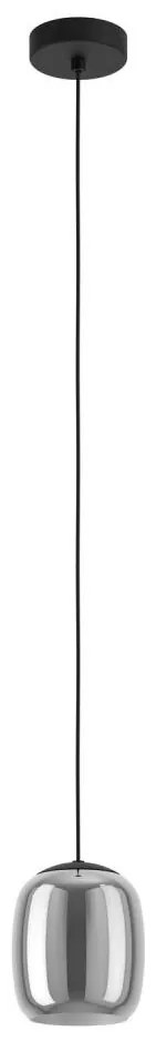 Eglo 901722 - Csillár zsinóron CIAMPINO 1xE27/28W/230V szürke