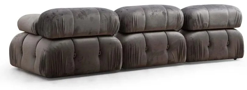 Sarokkanapé Bubble ( L1-O1-1R -Puf) - Szürke
