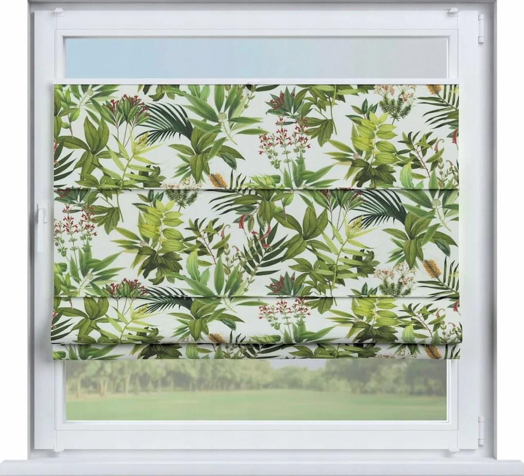 Kész pliszírozott roló római Szicília 80x170cm zöld