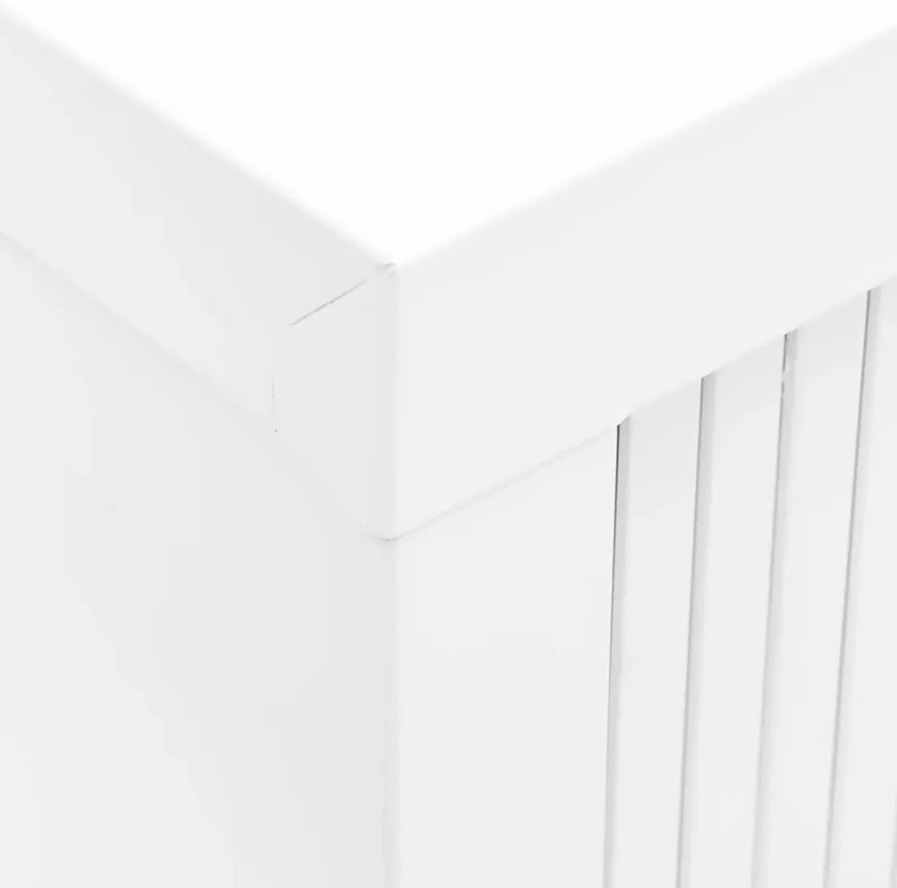 vidaXL fehér acél tolóajtós szekrény 90 x 40 x 90 cm