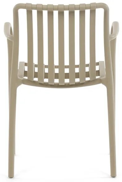 Bézs Műanyag Kerti Szék. CT-X7029 CAP