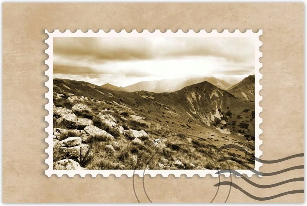 Poszterek 60x40 Tátra Lengyel hegyek Kilátás