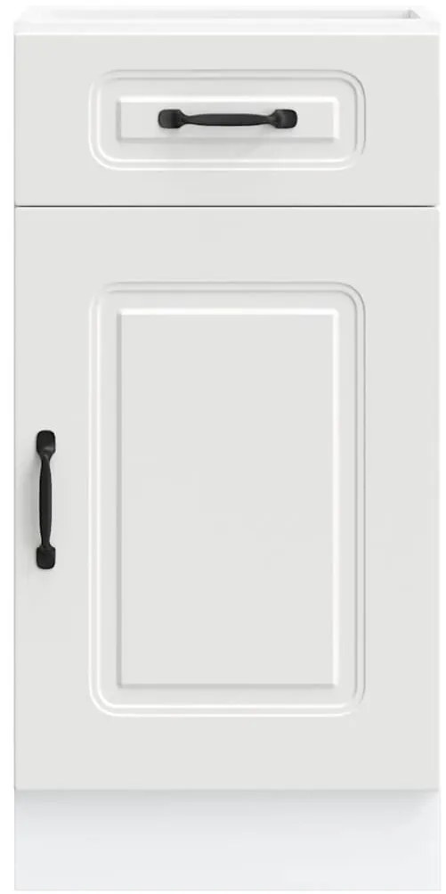 vidaXL Konyhai alsó szekrény Kalmar fehér műfa