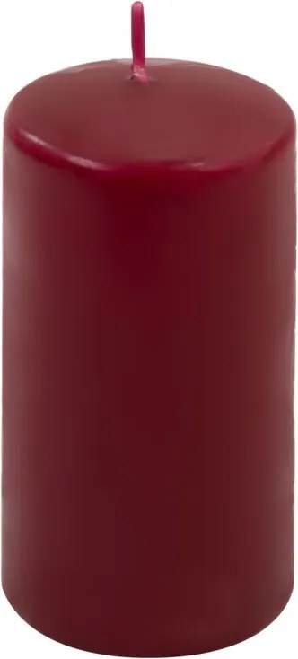 Gyertya készlet 11,5 cm Ø 6 cm 12 db bordó