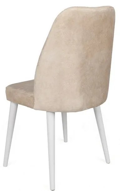 Alfa Beige and White étkezőszékek, 2 db