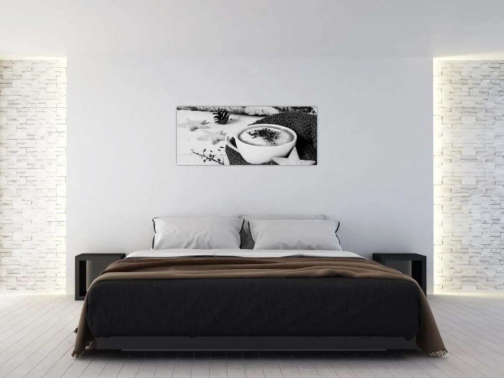 Kép - Téli cappuccino (120x50 cm)