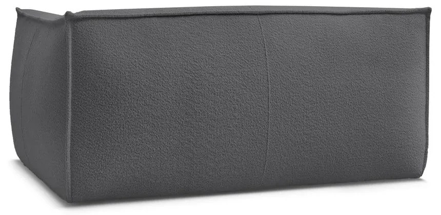 Sötétszürke buklé kanapé 170 cm Giorgia – Bobochic Paris