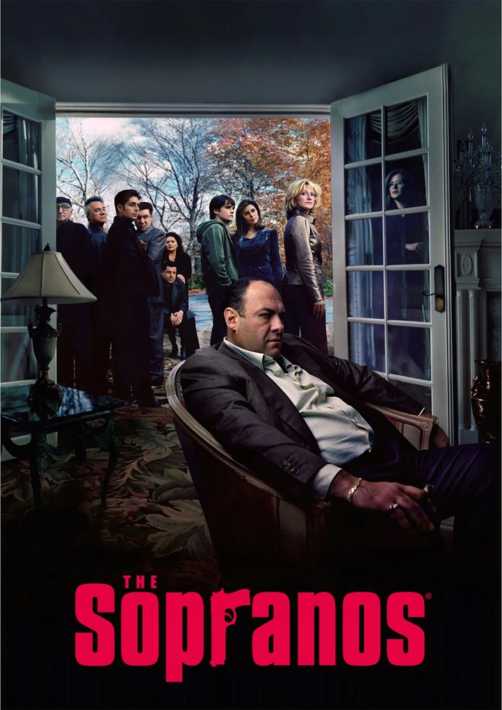 Poszter The Sopranos Család Maffiózók Tv sorozat