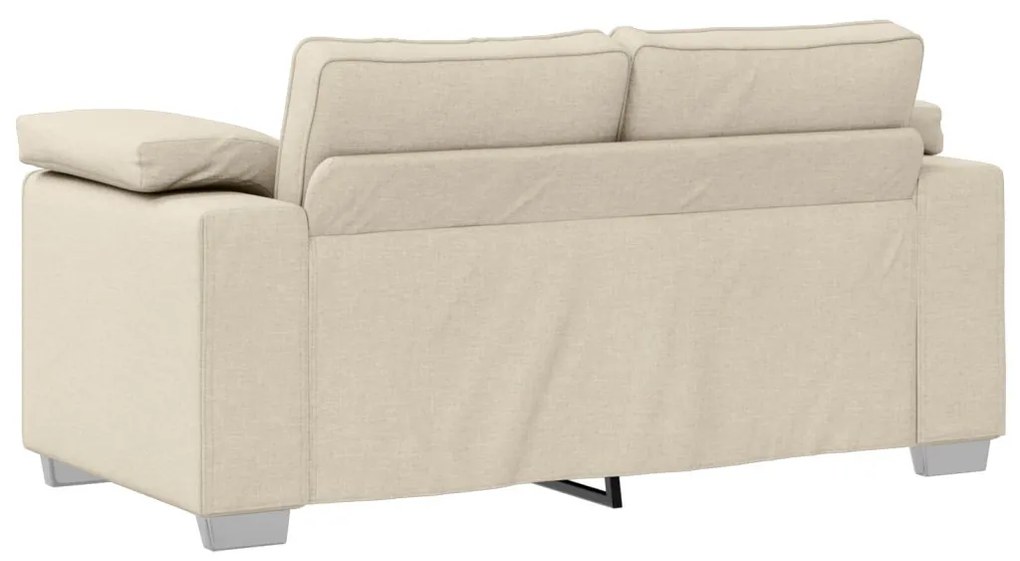 vidaXL Kanapé Bézs 160 x 77 x 82 cm Lábbal kevert anyag