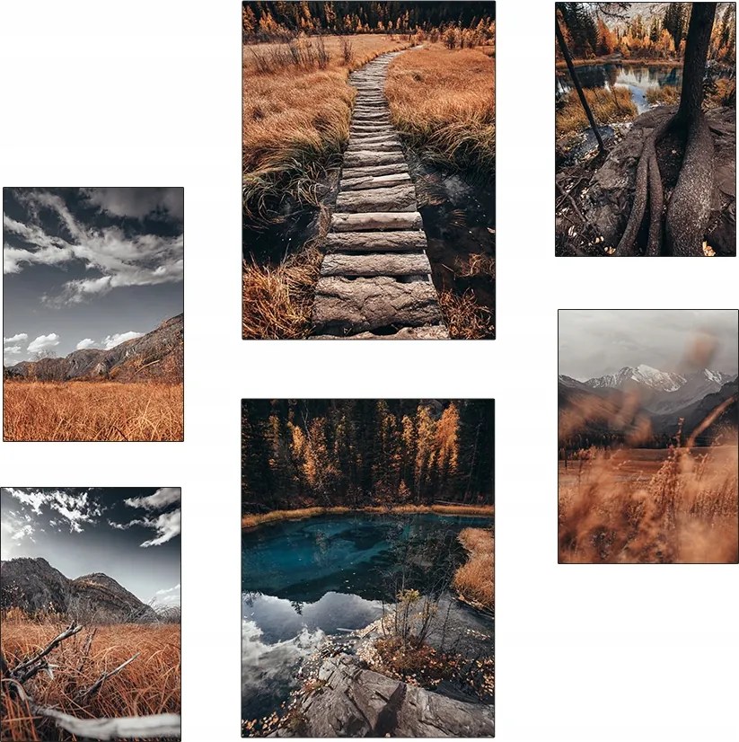 Komplett Galéria 6db Poszter Keret Nélkül Kpba 308