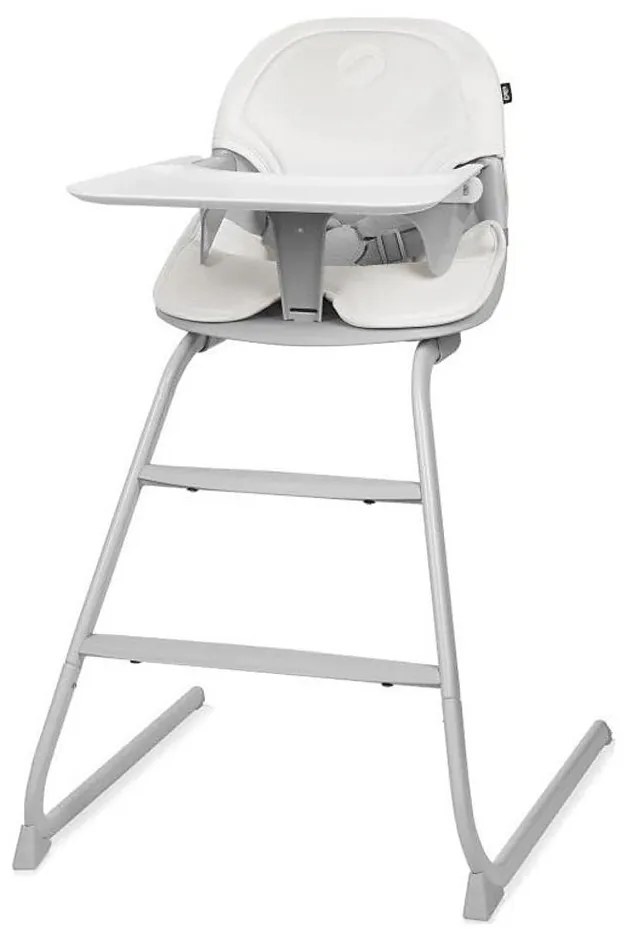Lionelo - Gyermek étkezőszék 2in1 DALIA fehér/szürke
