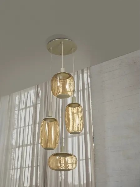 Osram - tápkábel NEEDLE PENDANT 4xE27/25W/230V bézs