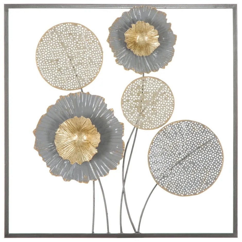 Squity fém fali dekoráció, 50 x 50 cm - Mauro Ferretti