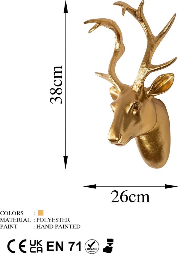 Bust of Deer - 1