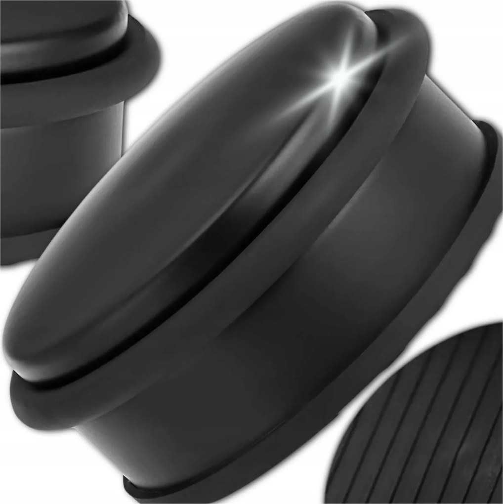 Ütköző Ütköző Ütköző Ajtóhoz Nehéz Fém Rozsdamentes Acél Alacsony Fekete