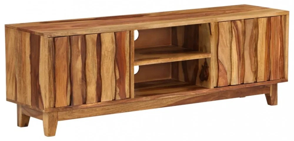 tömör kelet-indiai rózsafa TV-szekrény 118 x 30 x 40 cm