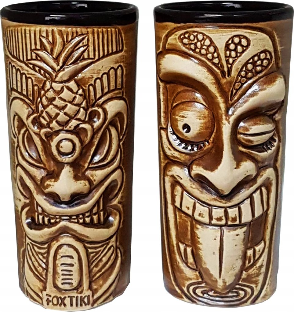 Fox Tiki Mug Matero Pohár Bögre Kerámia Hawaii