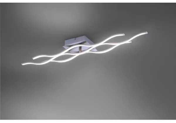 JUST LIGHT. 16266-55 -LED RGB Dimmelhető mennyezeti lámpa LOLA WAVE LED/30W/230V + távirányító