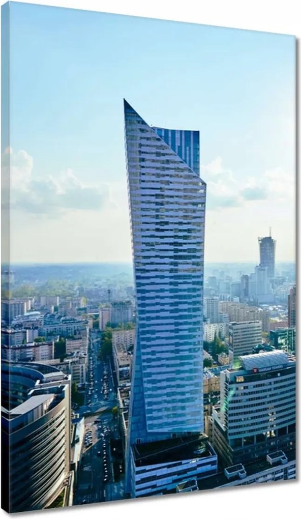 Vászonkép 40x60 Varsó Főváros Lengyel