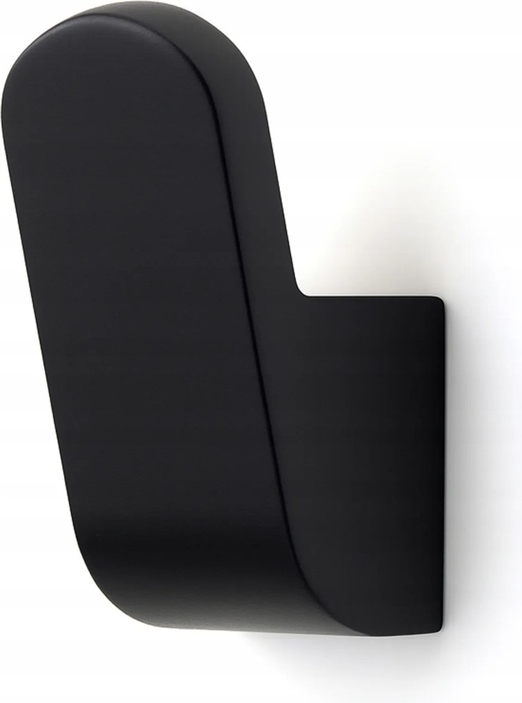 1 db Fali akasztó fekete, akasztós tömör loft alumínium