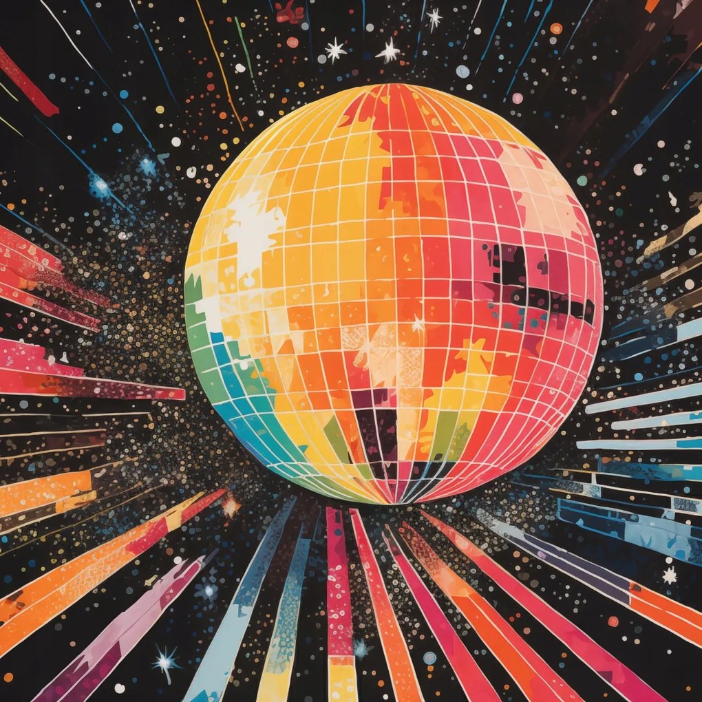 Poszter 30x30cm Disco Játék!