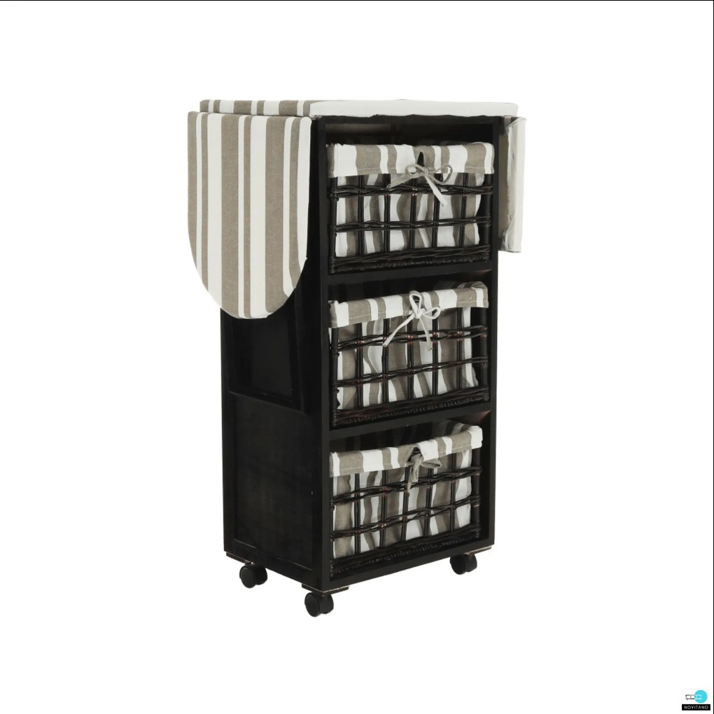 Vasalódeszka, sötétbarna, BOND 2