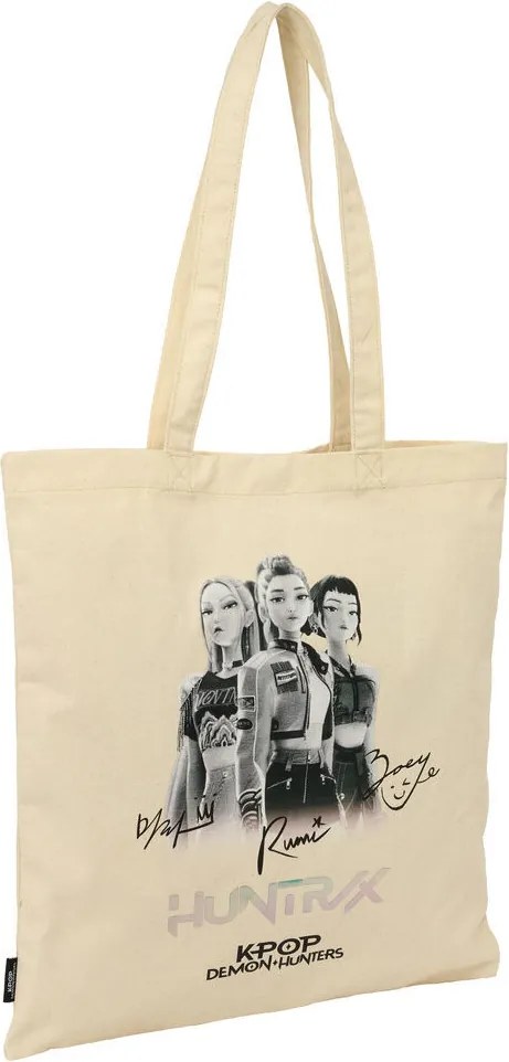 K-pop Démonvadászok Tour patentos vászon válltáska, bevásárlótáska 42 cm