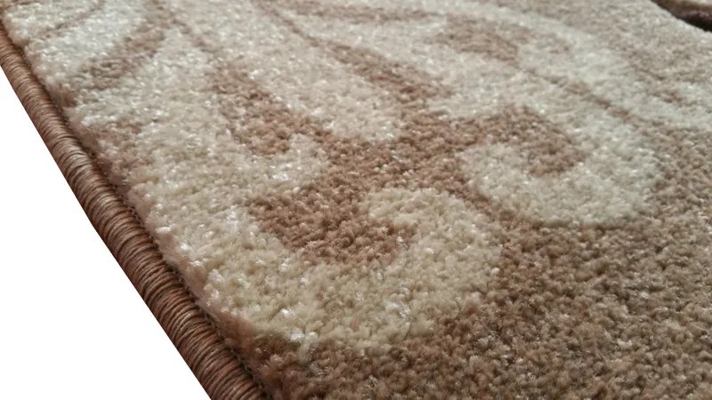 Impulse modern bézs bordó Szőnyeg