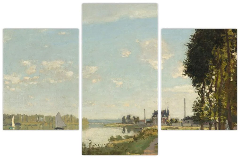 Kép - Claude Monet, Argenteuil, reprodukciók (90x60 cm)