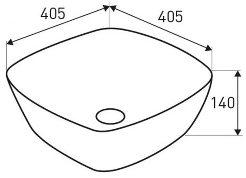 KR-650 kerámia design mosdó