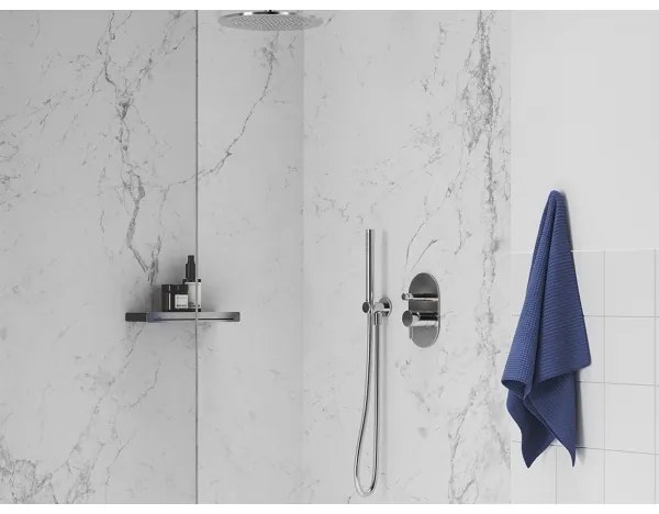 Ravak X07P337 - Műanyag zuhanytömlő, 200 cm, fényes króm