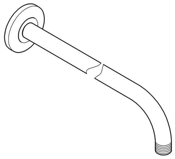 GROHE 27851000 - TEMPESTA 400 mm zuhanykar, fényes króm