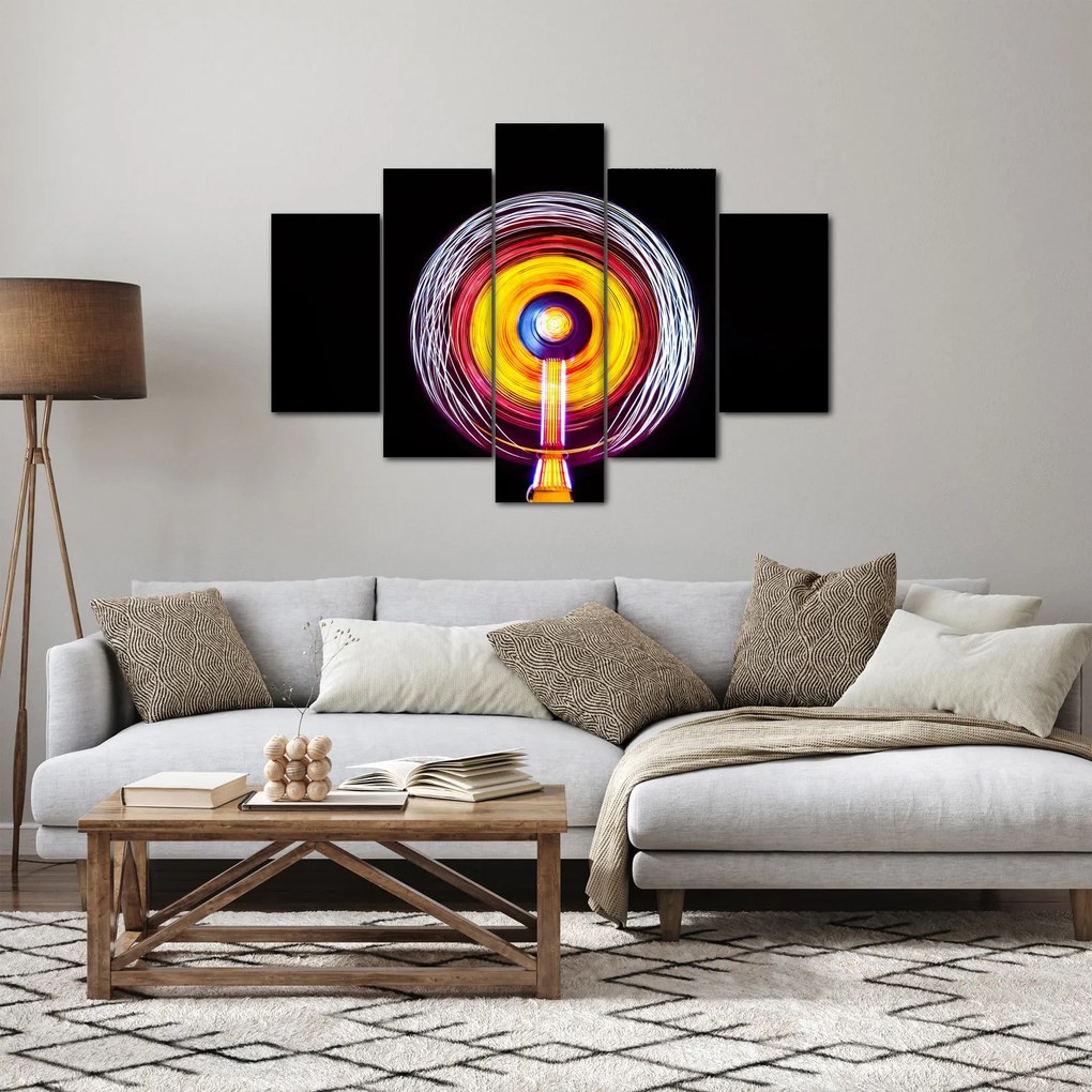 Fények a körben képe (150x105 cm)