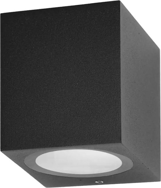 ITALUX OWL-2197-1SQ GENTA Modern Kültéri Fali Lámpa Fekete GU10 IP54