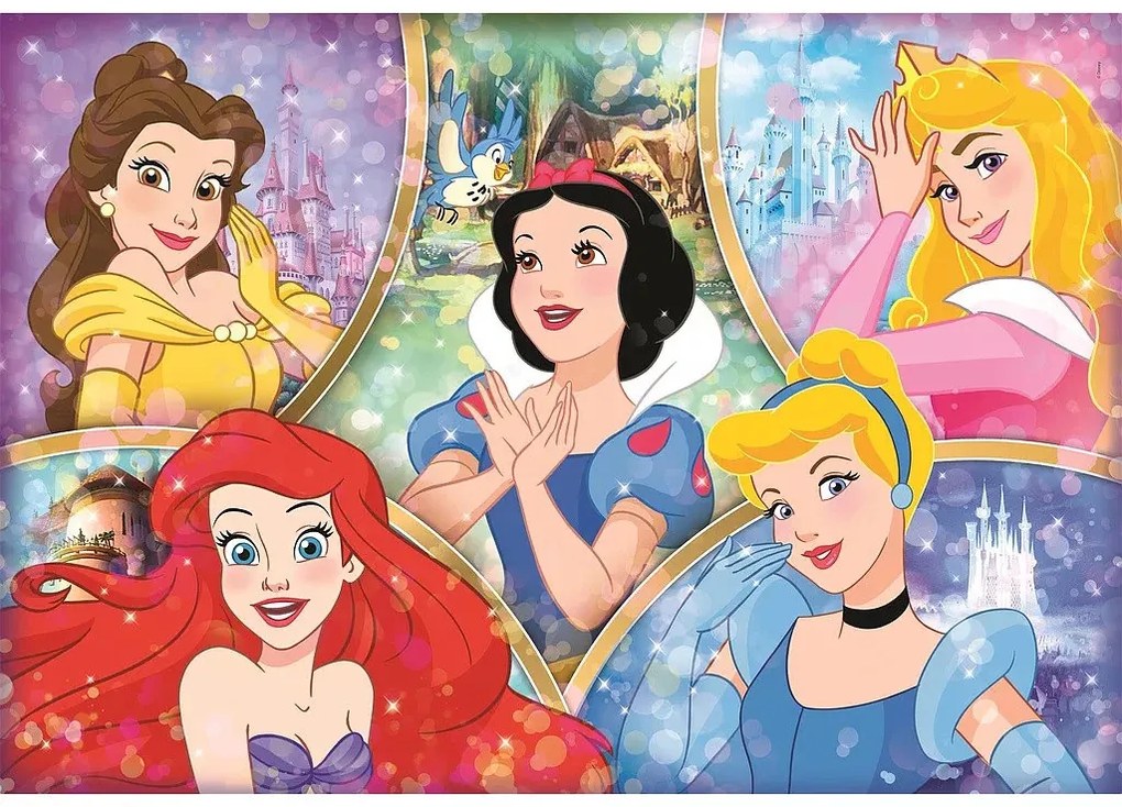 Disney Hercegnők Their Own Kingdoms 180 db-os puzzle Clementoni
