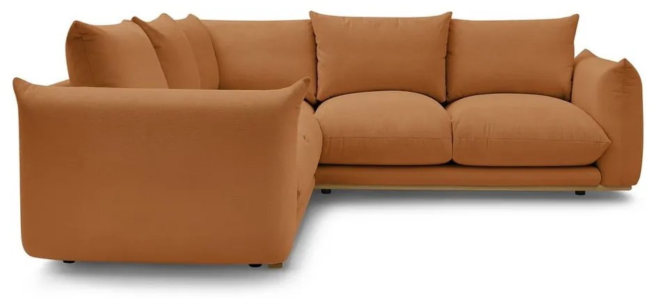 Narancssárga sarokkanapé Ernest – Bobochic Paris