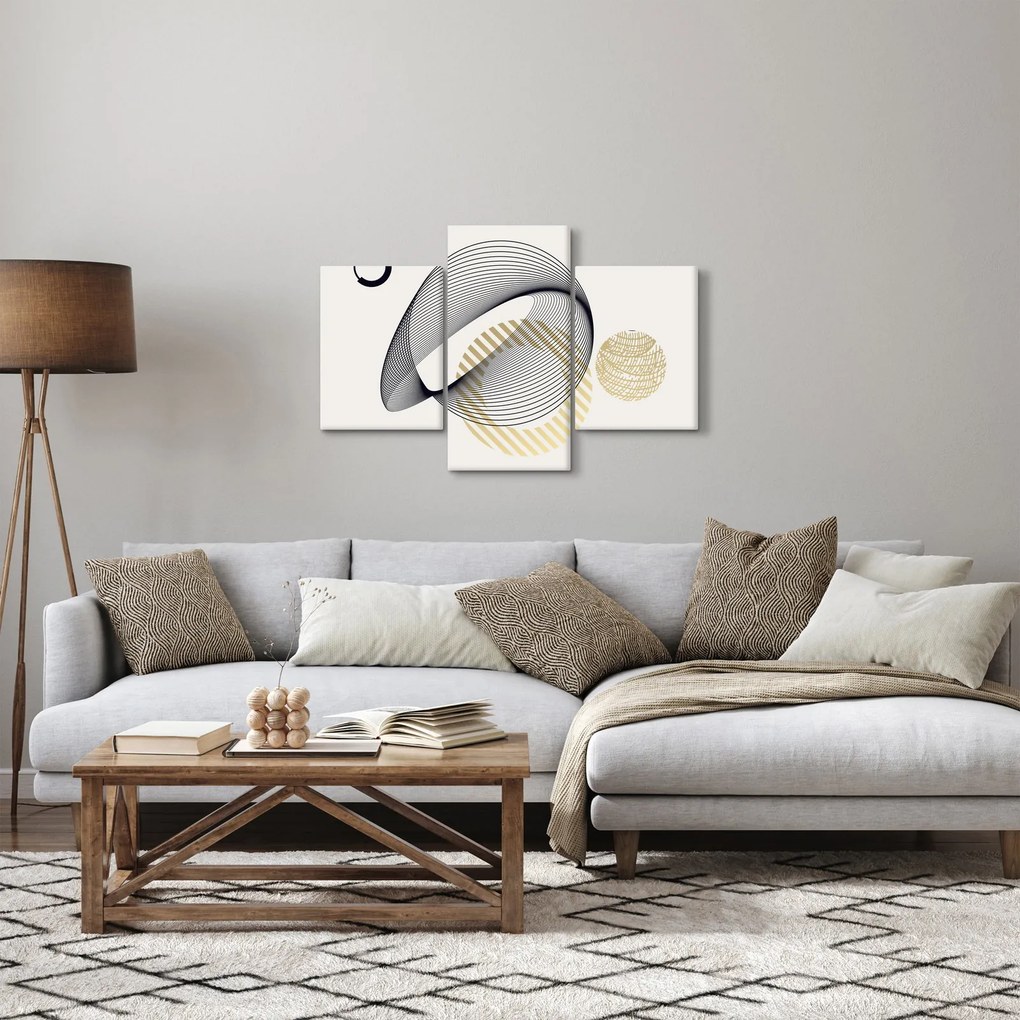 Kép - Geometriai formák N⁰3 (90x60 cm)