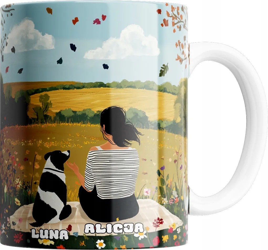 Bögre Kutyus Bögre Kiváló Minőség Ajándék Szöveg