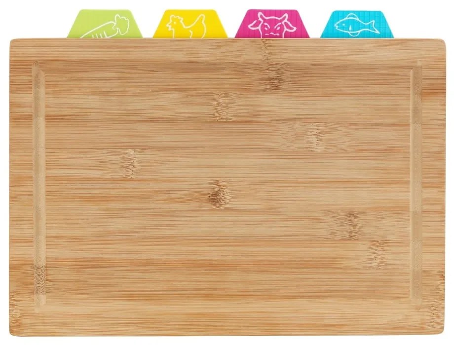 Bambusz vágódeszka 22,5x32,5 cm Bella – Wenko