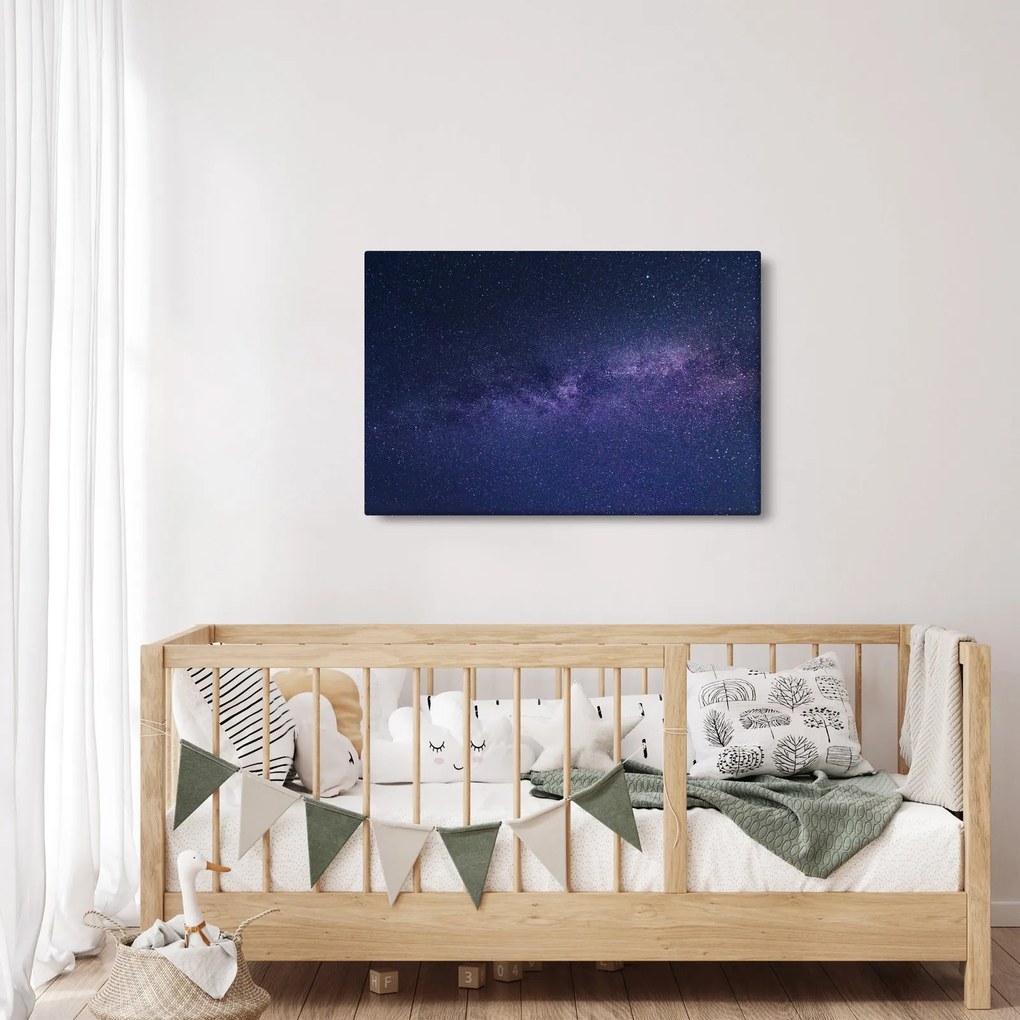 Éjszakai égbolt képe (90x60 cm)