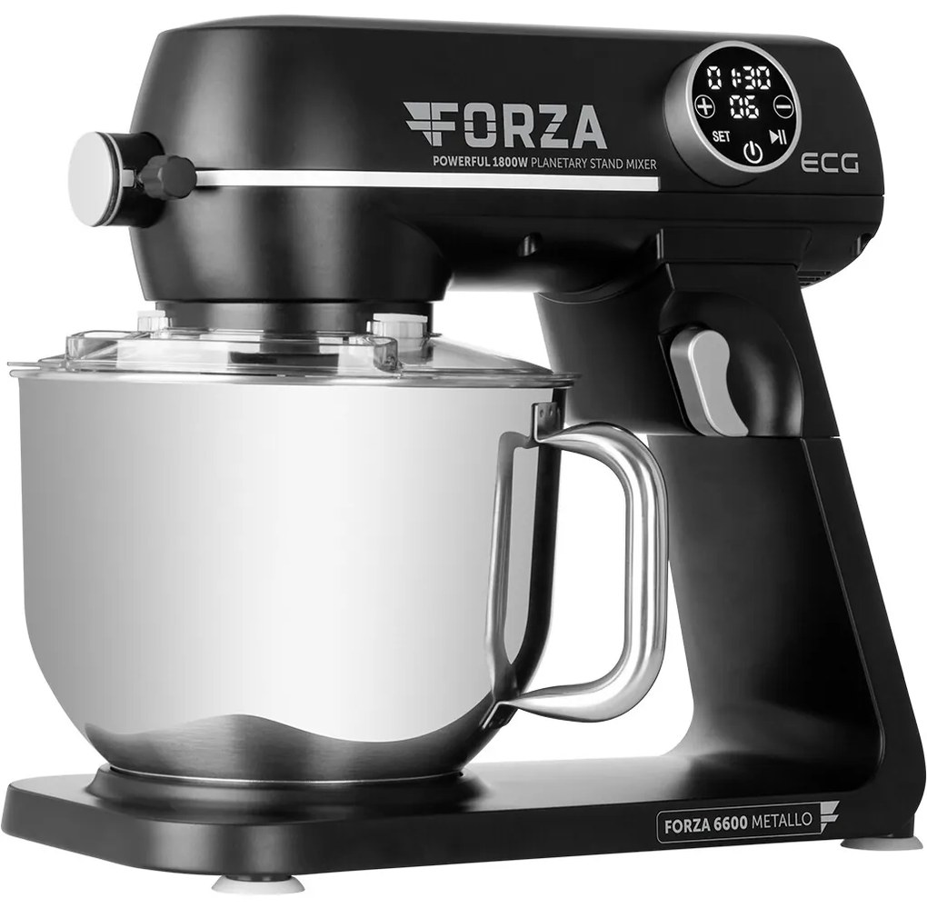 ECG Forza 6600 Metallo Nero konyhai robotgép