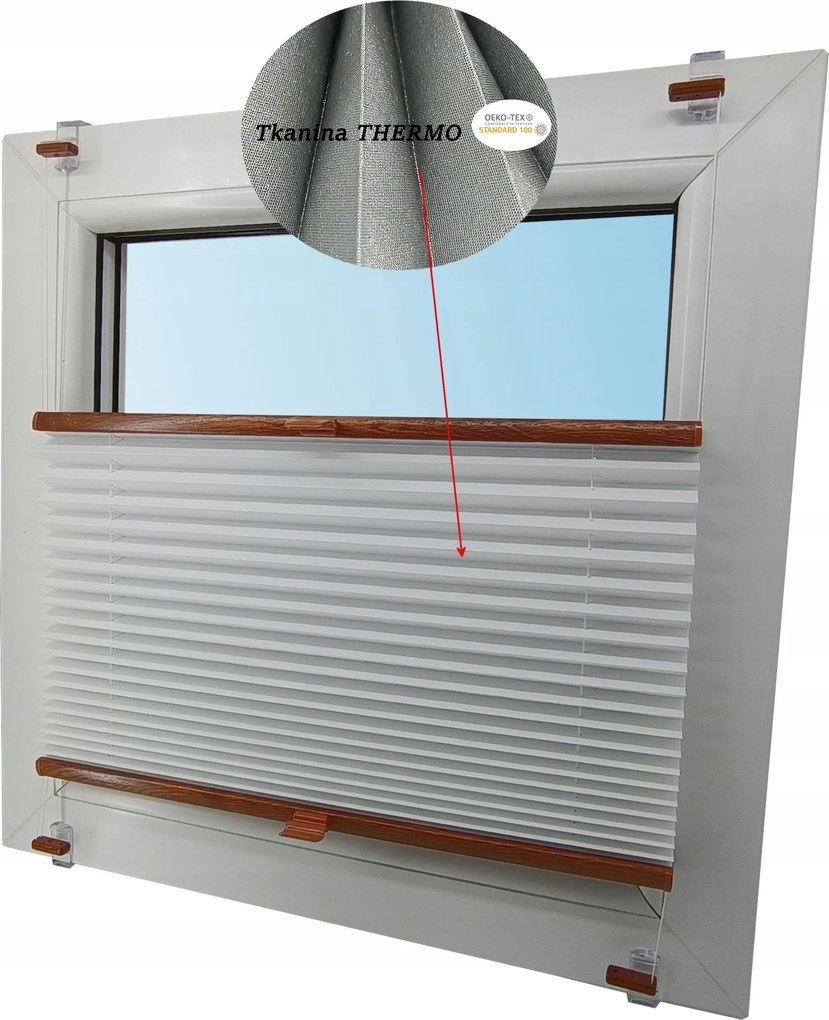 Pliszé Termo prémium redőny 31x120cm-es méretben