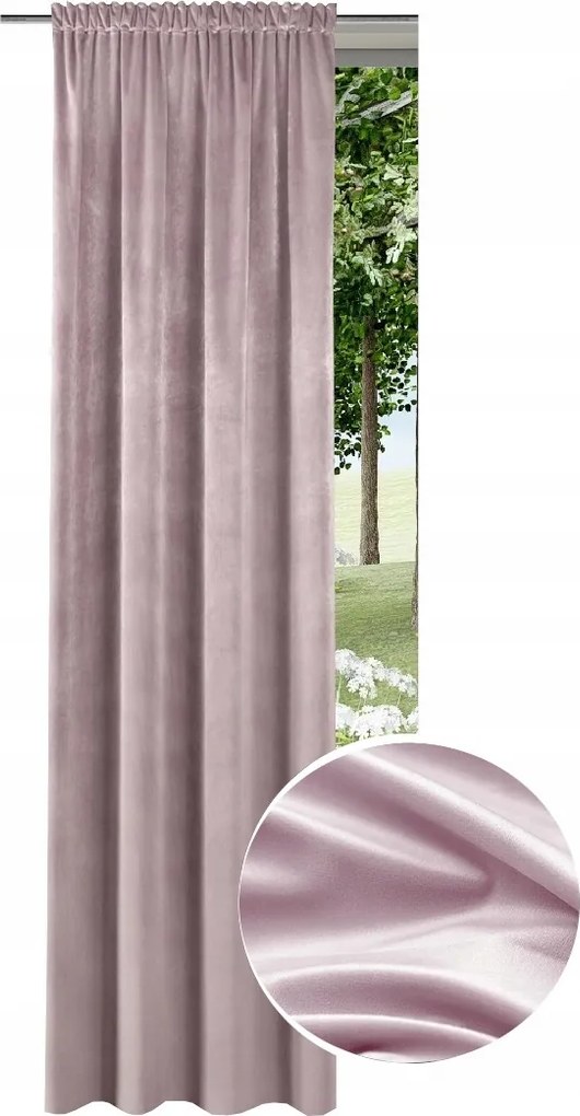 Velúr Függöny Szalagon Színek 140x250 Velúr