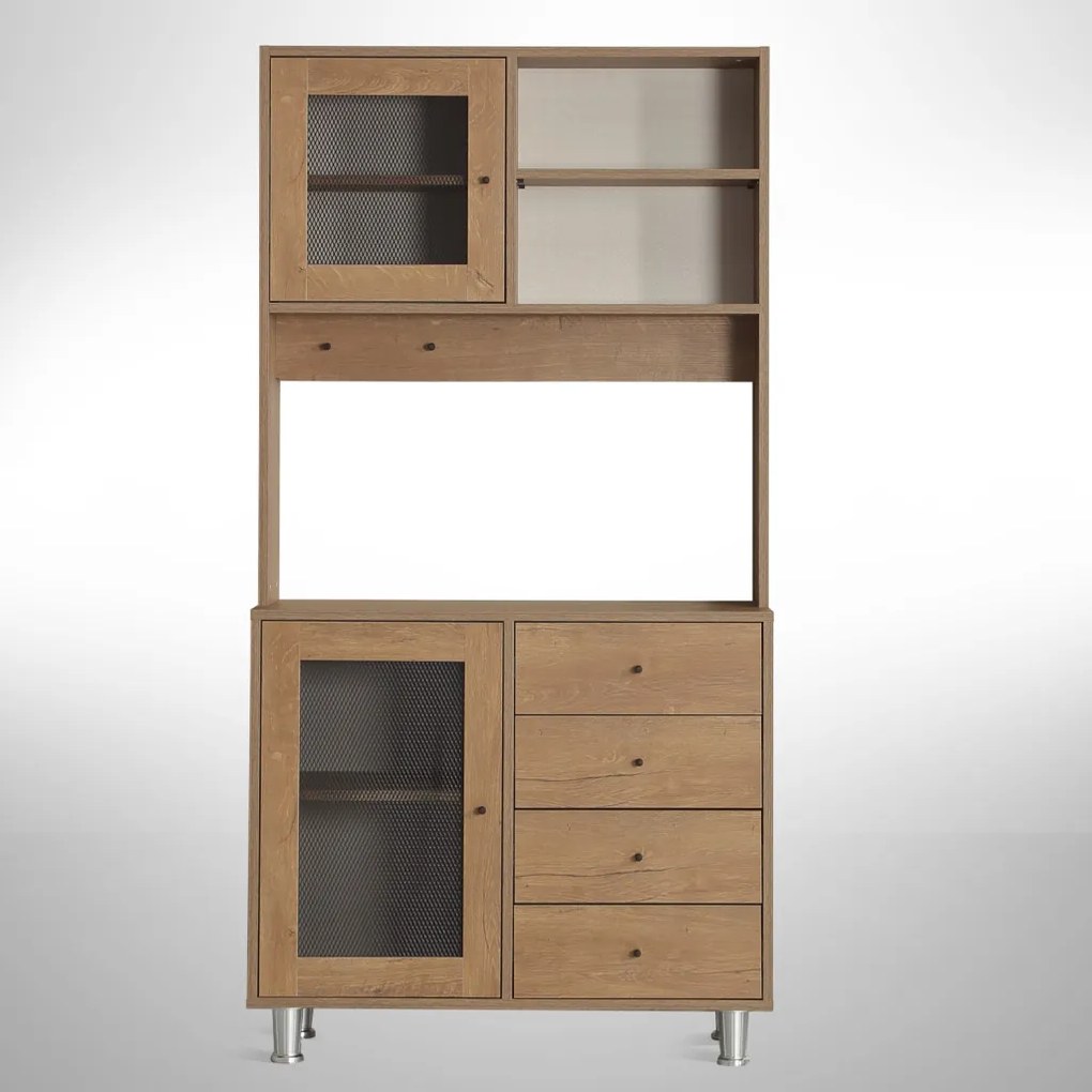 Grano konyhaszekrény, kaukázusi tölgy, 96 cm