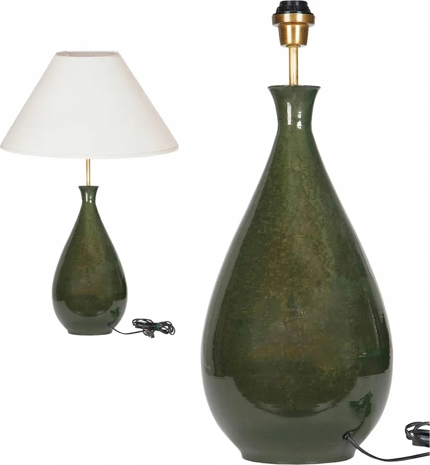 Asztali Éjjeli Lámpa E27 Zöld Padló 60cm hálószoba nappaliba