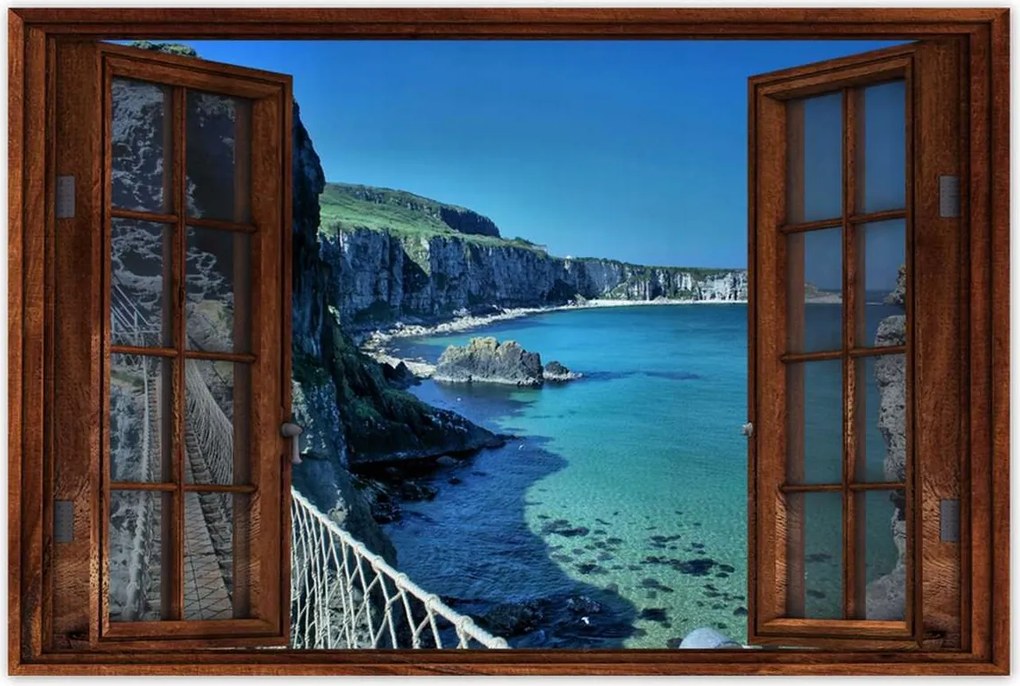 Poszterek 90x60 Carrick aRede kötélhíd