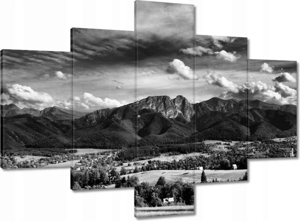 Képek 100x70 Tátra Lengyel hegyek Kilátás