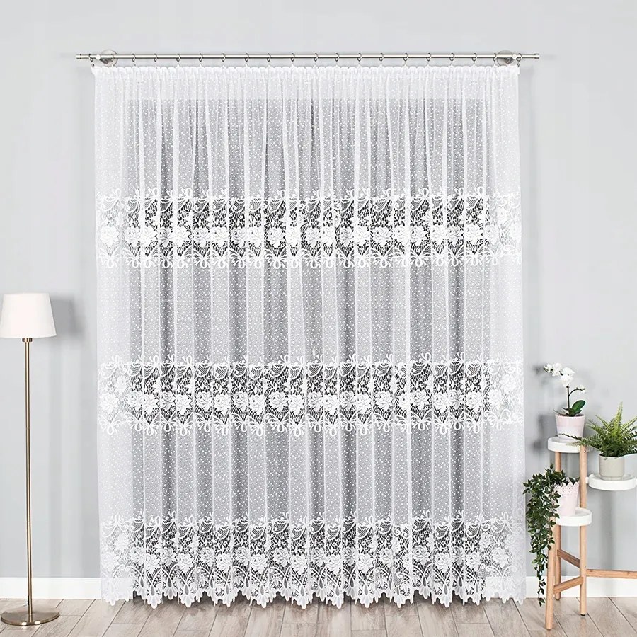 Zsakárd függöny mintával, 200cm