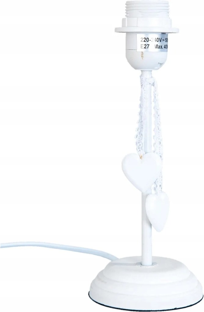 Provence-i szív asztali lámpa Clayre &amp; Eef