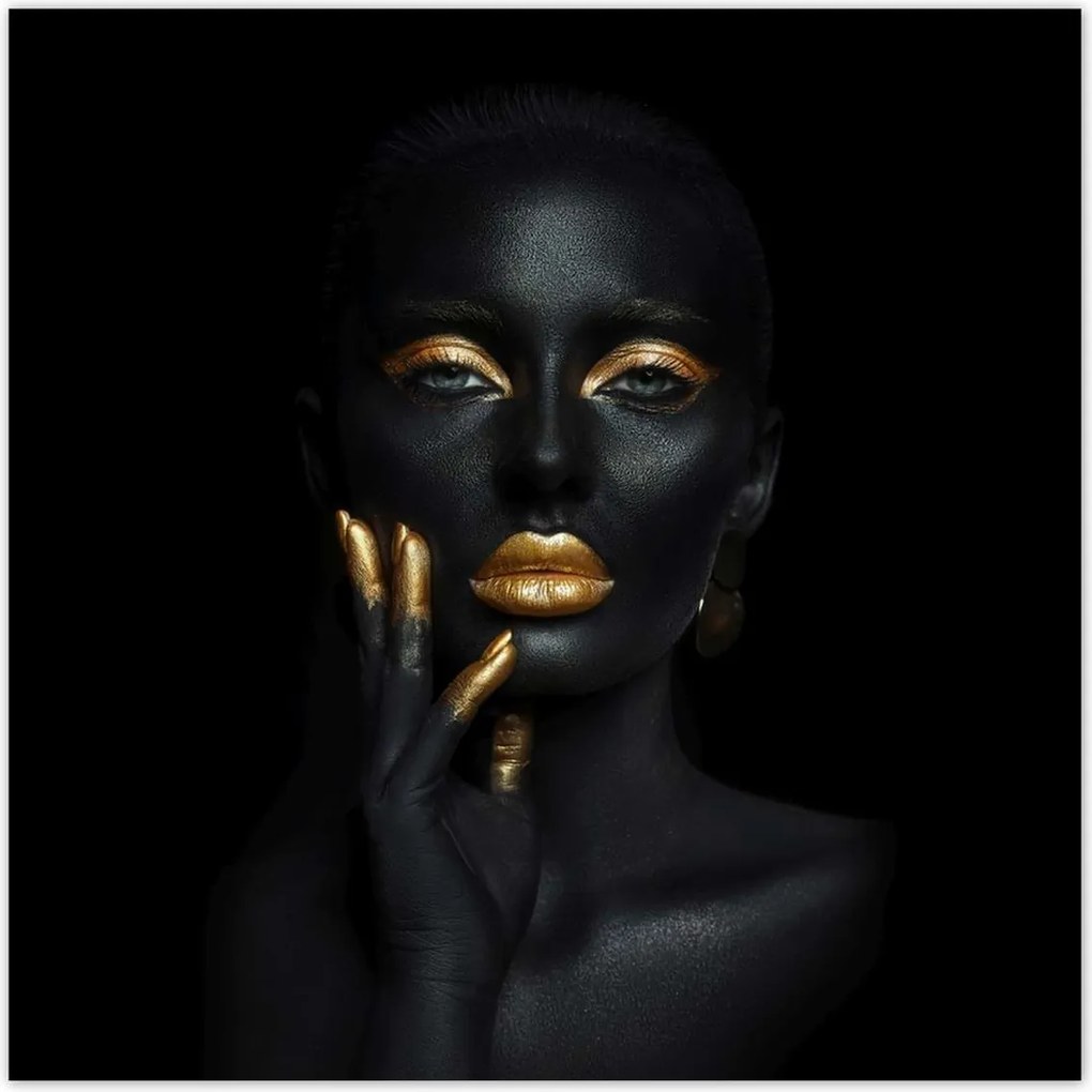 Poszterek 140x140 Aranyozott kép